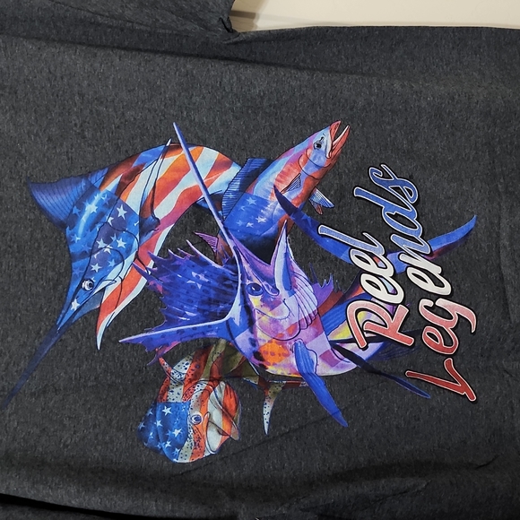 NWT Reel Legends T-Shirt size M - Picture 5 of 5